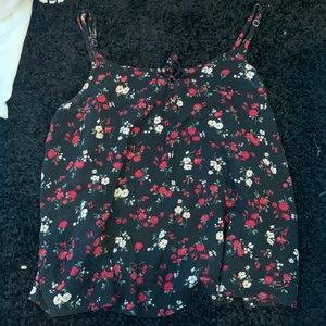 Hollister Floral Copped Dress Tanktop